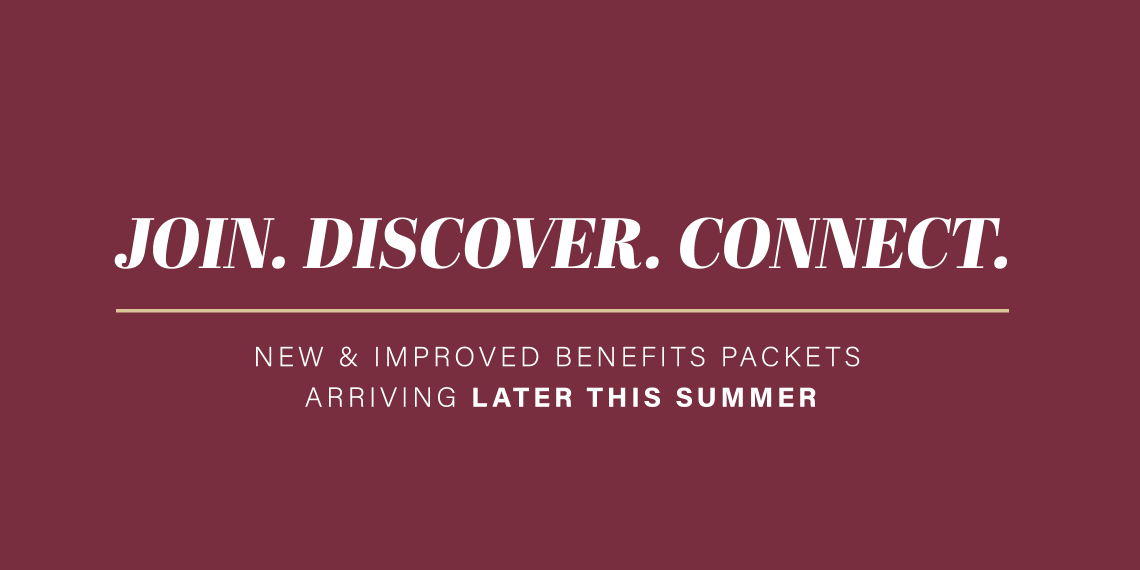 Join. Discover. Connect. New and improved packets arriving later this summer.